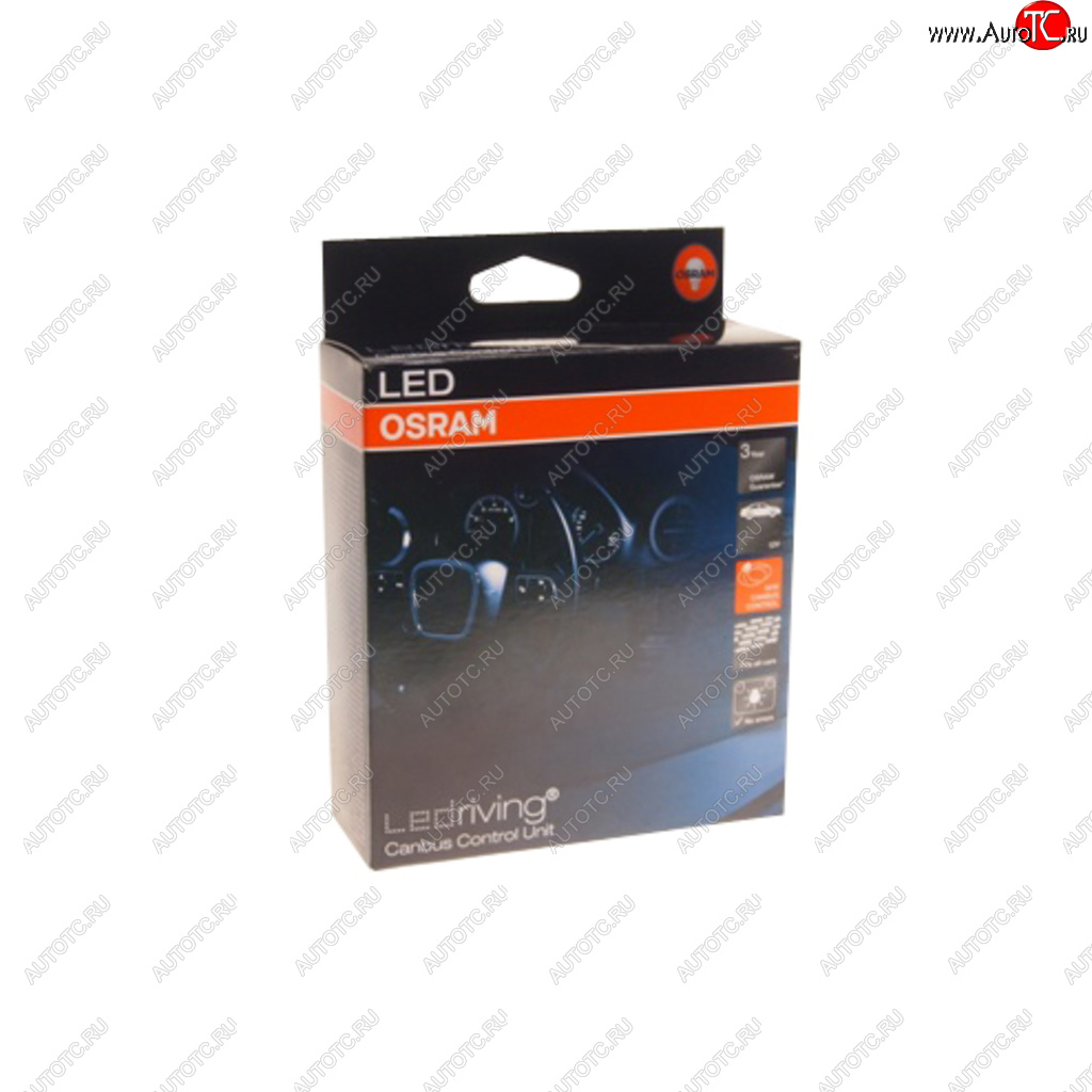 2 799 р. Блок эмуляции ламп светодиодных (обманка) 12V 50W универсальный разъем 2шт. Canbus OSRAM OSRAM ledcbctrl103  с доставкой в г. Пермь