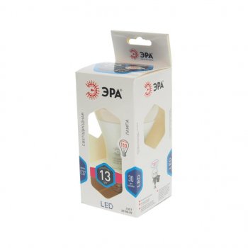 109 р. Лампа светодиодная E27 A60 13W (110W) 220V холодный ЭРА ЭРА led-smd-a60-13w-840-e27  с доставкой в г. Пермь. Увеличить фотографию 2