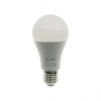 109 р. Лампа светодиодная E27 A60 13W (110W) 220V холодный ЭРА ЭРА led-smd-a60-13w-840-e27  с доставкой в г. Пермь. Увеличить фотографию 1