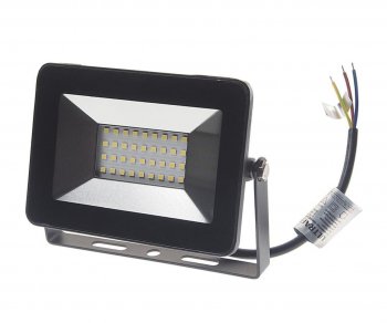 549 р. Светильник светодиодный 220V 30W 6500K черный ULTRAFLASH ULTRAFLASH lfl-3001 c02  с доставкой в г. Пермь. Увеличить фотографию 1
