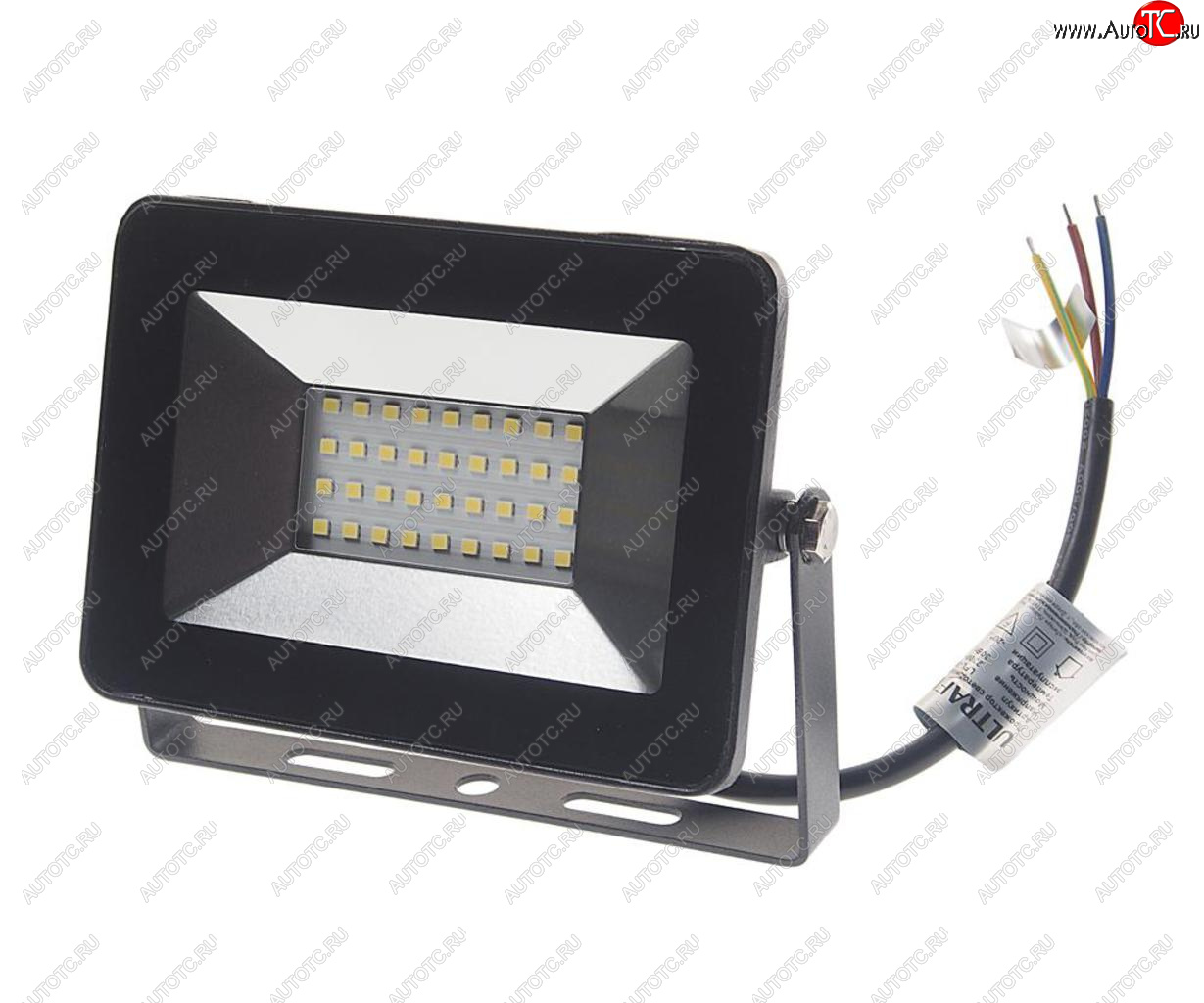 549 р. Светильник светодиодный 220V 30W 6500K черный ULTRAFLASH ULTRAFLASH lfl-3001 c02  с доставкой в г. Пермь