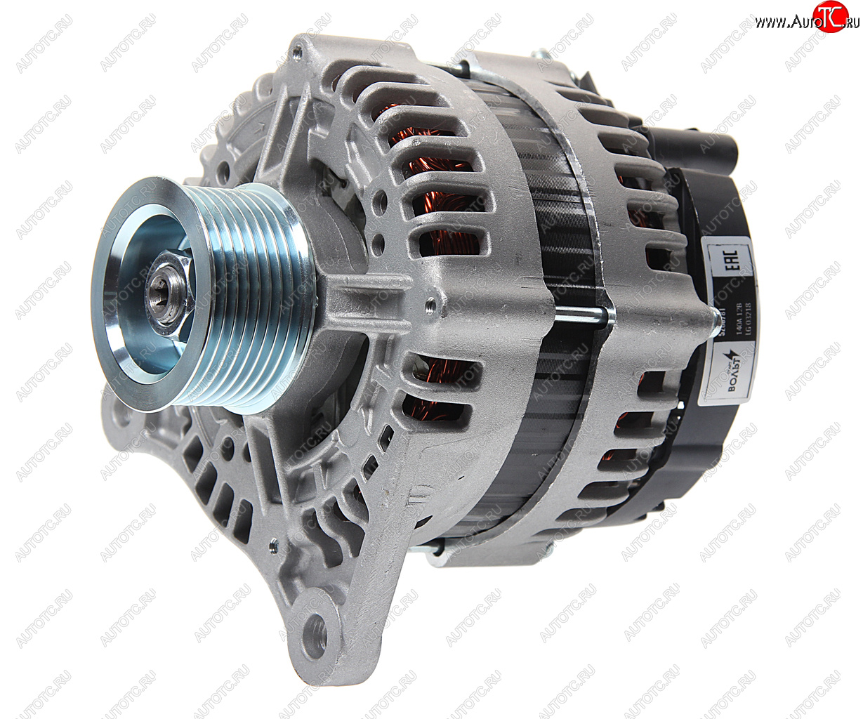 12 299 р. Генератор ГАЗ-3302 дв.CUMMINS ISF 2.8 14В 120А (контакт-фишка) STARTVOLT STARTVOLT lg 03218  с доставкой в г. Пермь