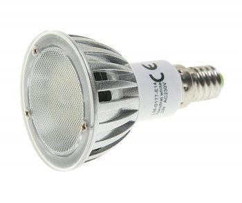 47 р. Лампа светодиодная E14 JDR 3W(35W) 220V холодный MEGA LIGHTING MEGA LIGHTING lm-0177nw-e14  с доставкой в г. Пермь. Увеличить фотографию 1