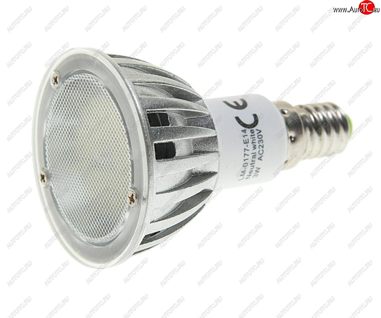 47 р. Лампа светодиодная E14 JDR 3W(35W) 220V холодный MEGA LIGHTING MEGA LIGHTING lm-0177nw-e14  с доставкой в г. Пермь