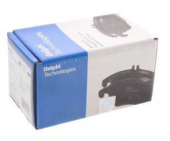 2 299 р. Колодки тормозные задние DELPHI Ford Kuga 1 (2008-2013)  с доставкой в г. Пермь. Увеличить фотографию 2