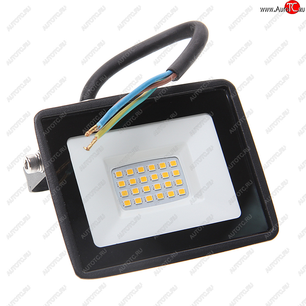 729 р. Светильник светодиодный 220V 30W 3000K черный ЭРА ЭРА lpr-023-0-30k-030  с доставкой в г. Пермь