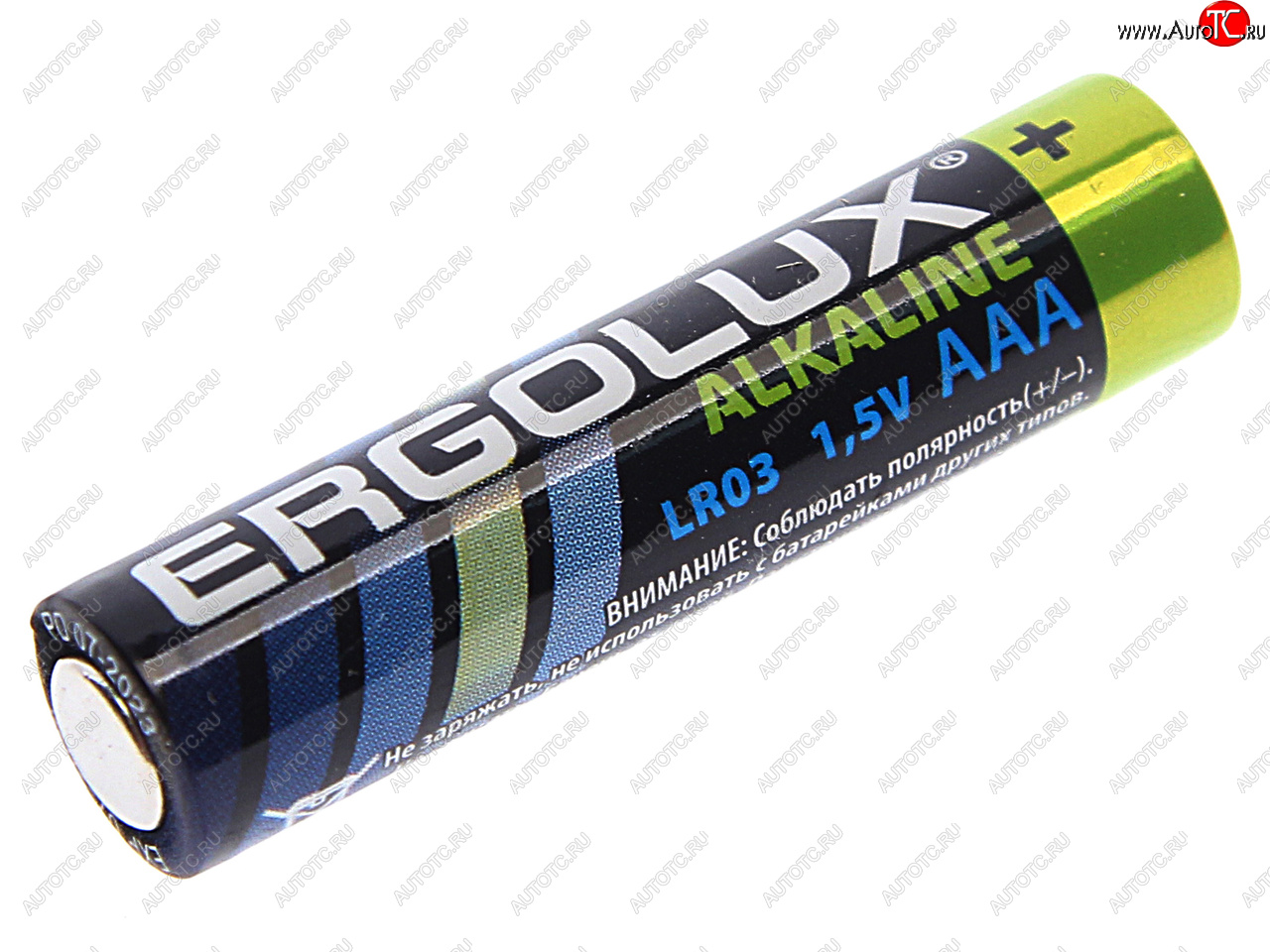 45 р. Батарейка AAA LR03 1.5V блистер 2шт. (цена за 1шт.) Alkaline ERGOLUX ERGOLUX lr03 bl-2  с доставкой в г. Пермь