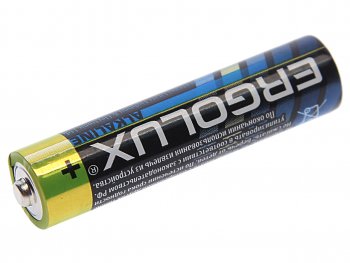 29 р. Батарейка AAA LR03 1.5V блистер 12шт. (цена за 1шт.) Alkaline ERGOLUX ERGOLUX lr03 bp-12  с доставкой в г. Пермь. Увеличить фотографию 2