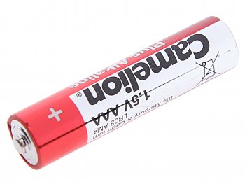 70 р. Батарейка AAA LR03 1.5V блистер 2шт. (цена за 1шт.) Alkaline Plus CAMELION CAMELION lr03-bp2  с доставкой в г. Пермь. Увеличить фотографию 2