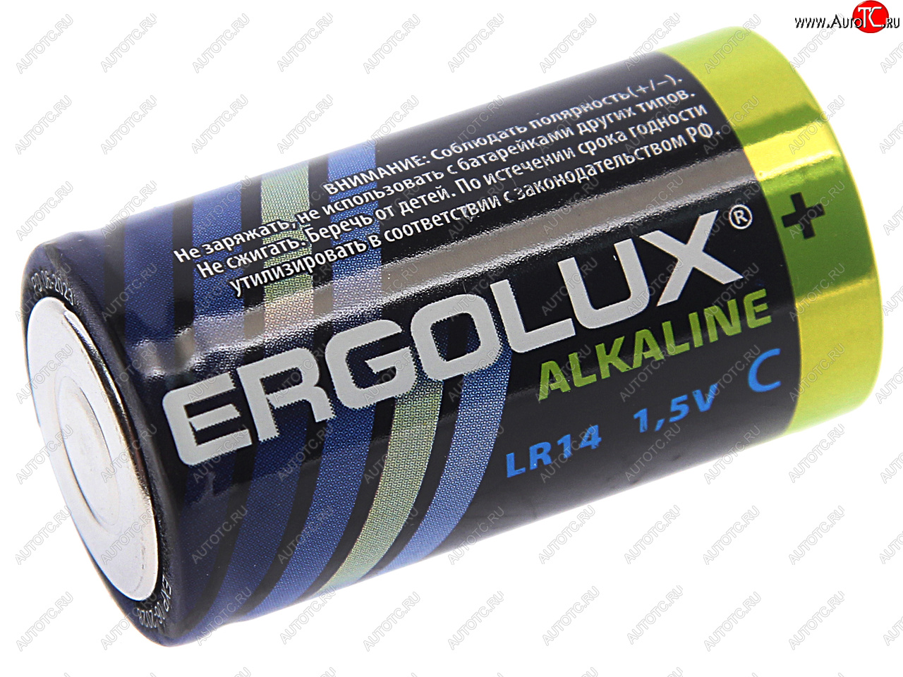 133 р. Батарейка C LR14 1.5V блистер 2шт. (цена за 1шт.) Alkaline ERGOLUX ERGOLUX lr14 bl-2  с доставкой в г. Пермь