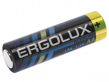 Батарейка AA LR6 1.5V блистер 12шт. (цена за 1шт.) Alkaline ERGOLUX ERGOLUX lr6 bp-12