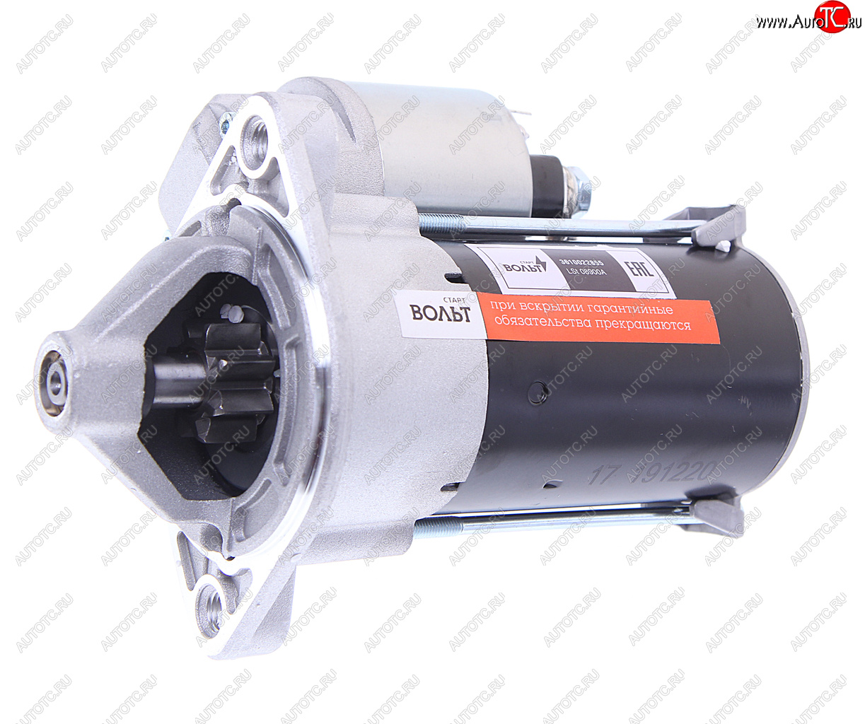 7 399 р. Стартер HYUNDAI Accent (99-),Sonata,Getz,Elantra KIA Rio,Cerato АКПП 12В 1.1кВт z=8 STARTVOLT STARTVOLT lst 08900a  с доставкой в г. Пермь
