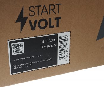 9 949 р. Стартер MITSUBISHI Lancer (03-) (1.6) STARTVOLT STARTVOLT lst1106  с доставкой в г. Пермь. Увеличить фотографию 7