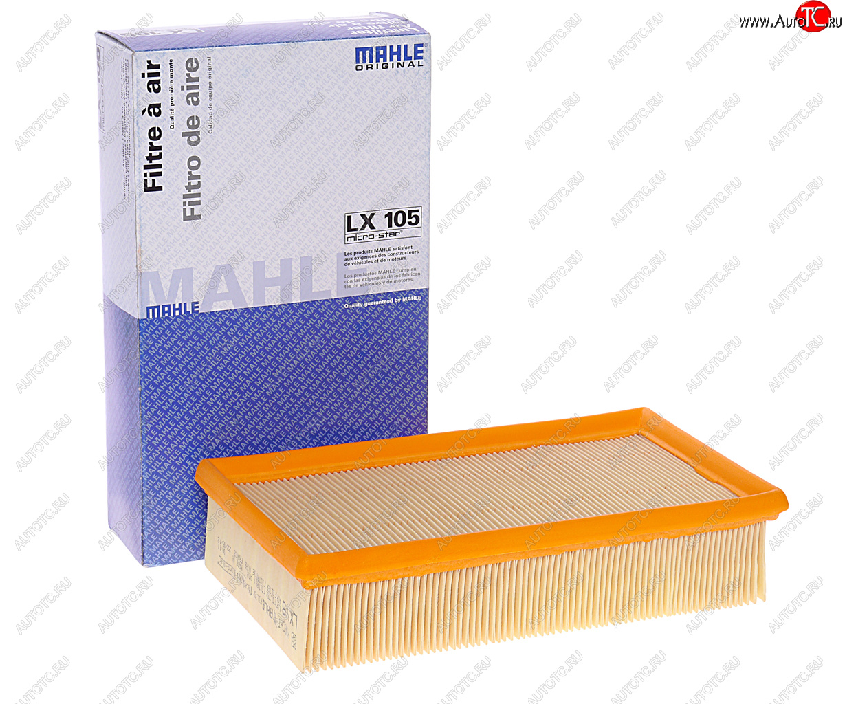 1 189 р. Фильтр воздушный BMW 5 (E34),3 (E30,E36) MAHLE MAHLE lx105  с доставкой в г. Пермь