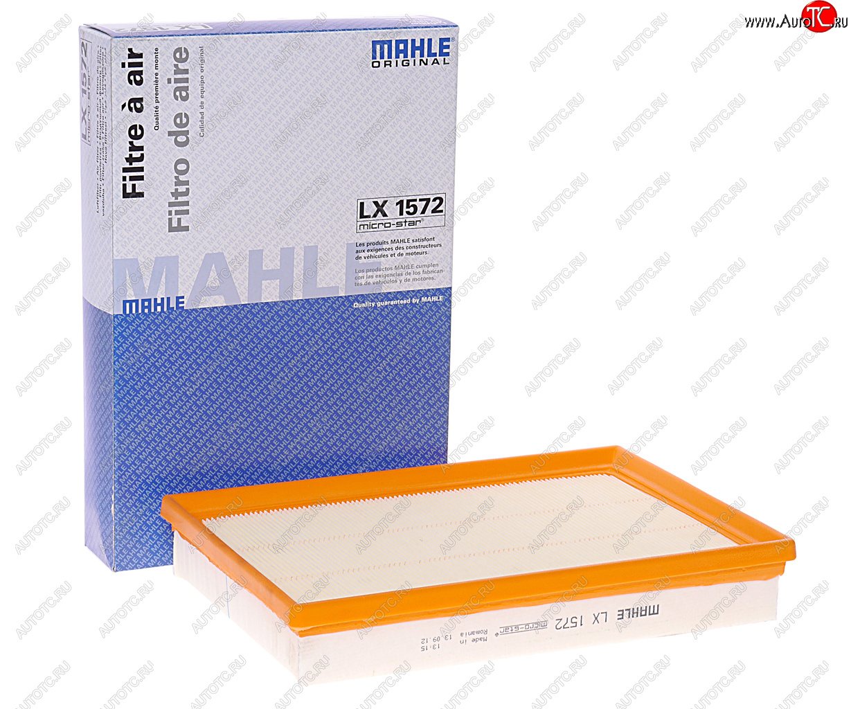 2 149 р. Фильтр воздушный FORD Focus 2,C-Max VOLVO C30,S40 MAHLE MAHLE lx1572  с доставкой в г. Пермь