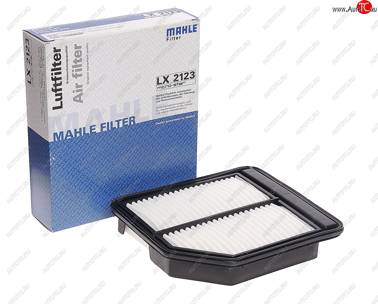 1 599 р. Фильтр воздушный HONDA Civic (06-) MAHLE MAHLE lx2123  с доставкой в г. Пермь