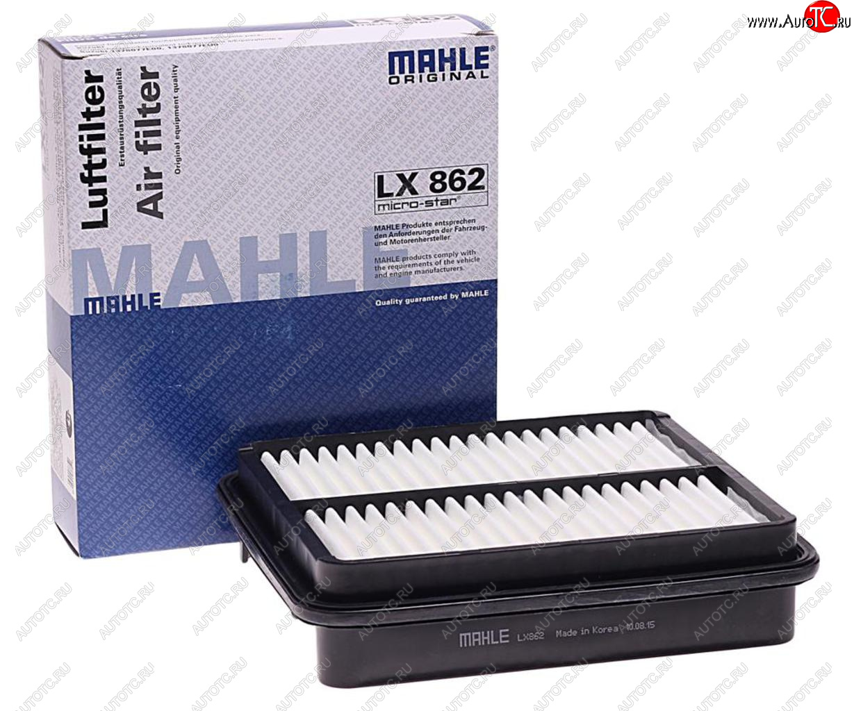 859 р. Фильтр воздушный SUZUKI Grand Vitara (98-) MAHLE MAHLE lx862 MAHLE lx862  с доставкой в г. Пермь