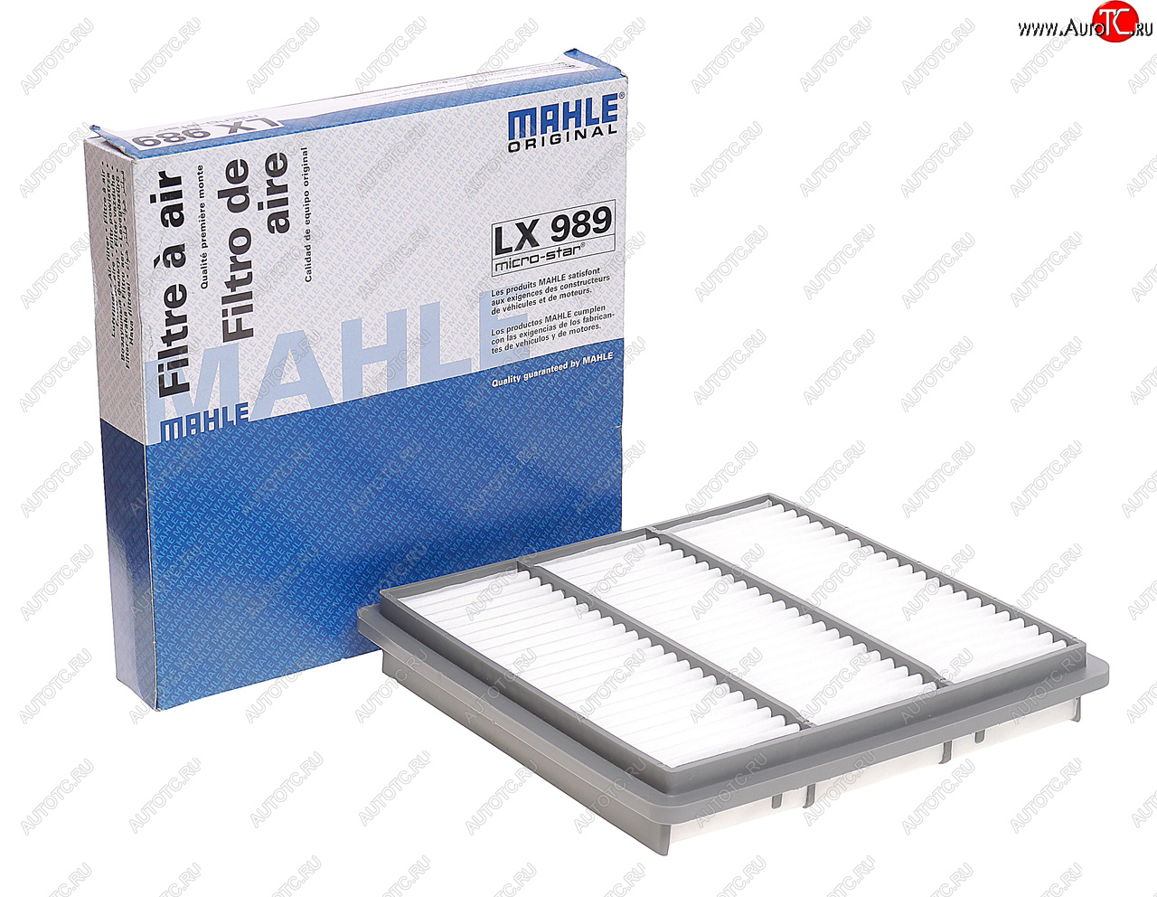 1 079 р. Фильтр воздушный MITSUBISHI Pajero 2 (91-00),Pajero Sport (00-) MAHLE MAHLE lx989  с доставкой в г. Пермь