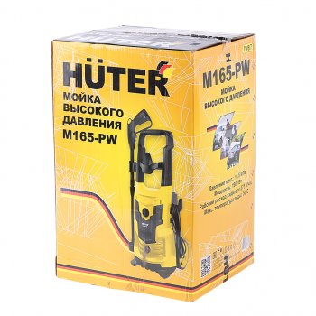 12 949 р. Мойка 1900Вт 165Bar 375лчас 5м HUTER HUTER m165-рw  с доставкой в г. Пермь. Увеличить фотографию 7