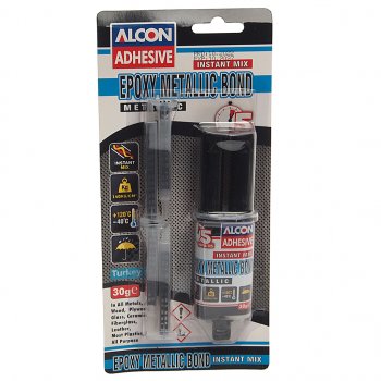 429 р. Клей эпоксидный двухкомпонентный серый 30г шприц ALCON ALCON m-2312  с доставкой в г. Пермь. Увеличить фотографию 1