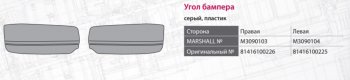 1 849 р. Панель MAN TGA LX угловая бампера правая нижняя MARSHALL MARSHALL m3090103  с доставкой в г. Пермь. Увеличить фотографию 6