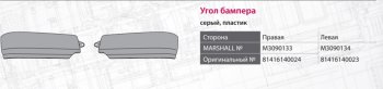 1 399 р. Панель MAN TGS угловая бампера левая нижняя MARSHALL MARSHALL m3090134  с доставкой в г. Пермь. Увеличить фотографию 6