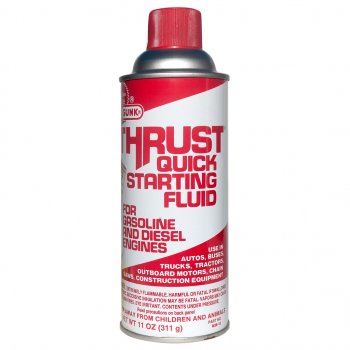 919 р. Жидкость для запуска двигателя THRUST эфир 25% аэрозоль 311г GUNK GUNK m3815  с доставкой в г. Пермь. Увеличить фотографию 1