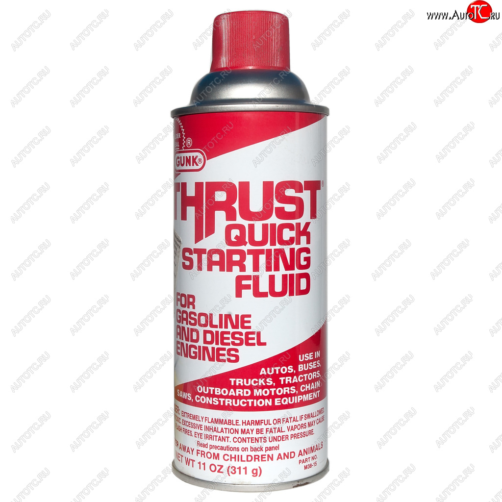 919 р. Жидкость для запуска двигателя THRUST эфир 25% аэрозоль 311г GUNK GUNK m3815  с доставкой в г. Пермь