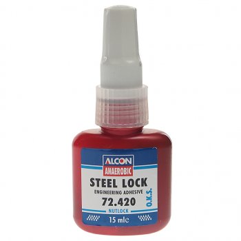 200 р. Фиксатор резьбы анаэробный средней фиксации 15мл ALCON ALCON m-5242  с доставкой в г. Пермь. Увеличить фотографию 1