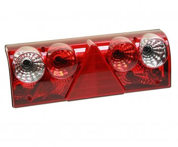 3 399 р. Фонарь задний SCHMITZ Europoint 2 правый (7-pin,красно-белый) MARS TECH MARS TECH m611449  с доставкой в г. Пермь. Увеличить фотографию 1