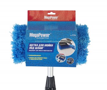 1 699 р. Щетка для мойки автомобиля телескопическая 135-300см под шланг MEGAPOWER MEGAPOWER-AUTOMOTIVE m-71705  с доставкой в г. Пермь. Увеличить фотографию 3