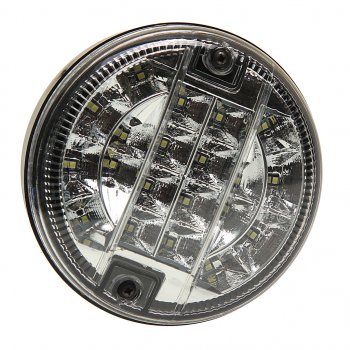 Фонарь габаритный задний универсальный круглый белый левыйправый 24V LED MARS TECH MARS TECH m720105