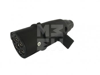 439 р. Разъем электрический прицепа ISO 1185 Type N 7-полюсный (вилка пластик) MARSHALL MARSHALL m7341001  с доставкой в г. Пермь. Увеличить фотографию 5