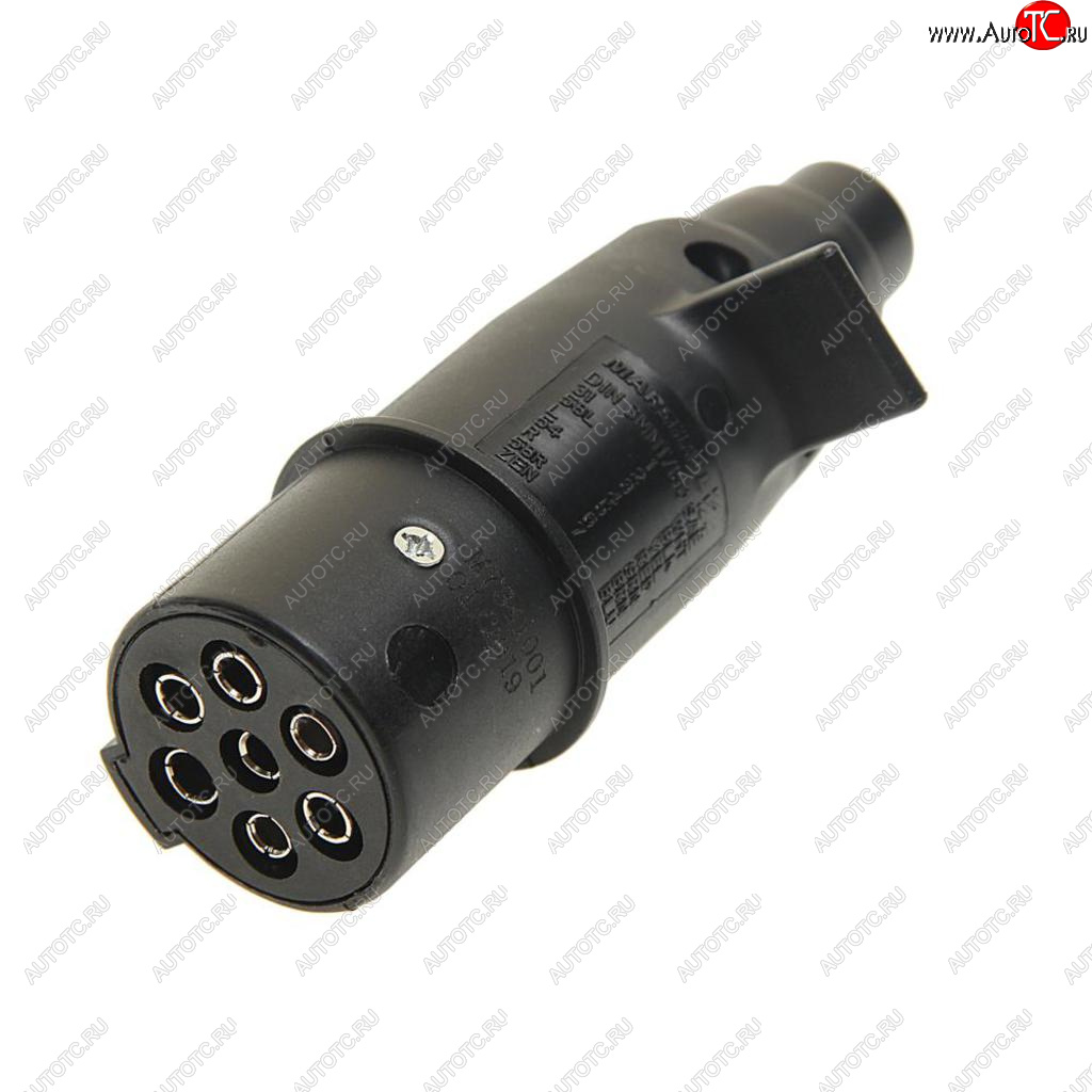 439 р. Разъем электрический прицепа ISO 1185 Type N 7-полюсный (вилка пластик) MARSHALL MARSHALL m7341001  с доставкой в г. Пермь