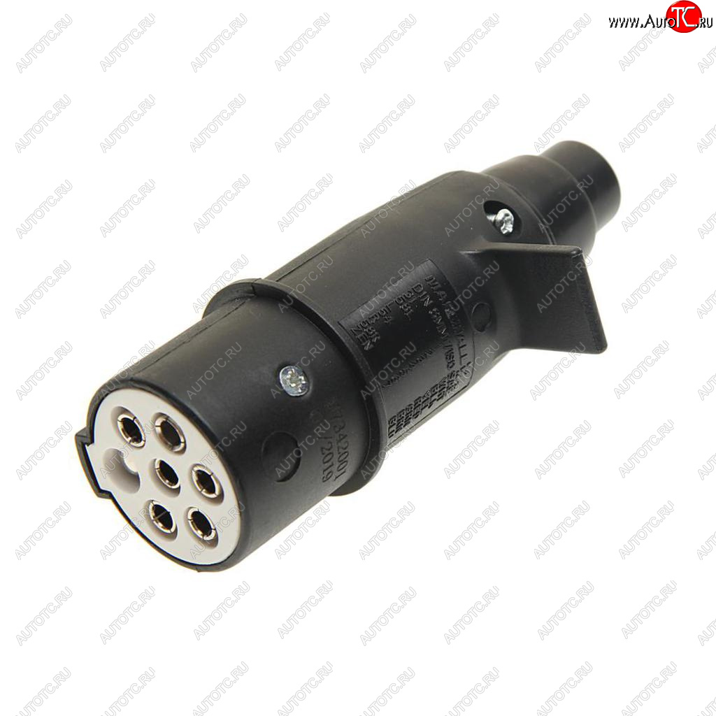 469 р. Разъем электрический прицепа ISO 3731 Type S 7-полюсный (вилка пластик) MARSHALL MARSHALL m7342001  с доставкой в г. Пермь