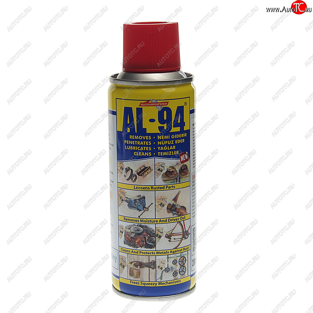 243 р. Смазка универсальная проникающая AL-94 200мл аэрозоль ALCON ALCON m-7706  с доставкой в г. Пермь