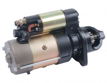Стартер КАМАЗ дв.CUMMINS 4ISBe185,6ISBe270,285,300 24В z=10 6кВт PRESTOLITE PRESTOLITE m93r3026se-vpp