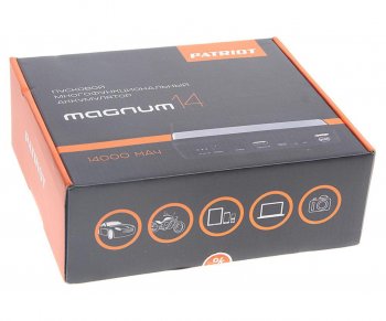11 999 р. Устройство пусковое 12V 600A 14000мАч (power bank) PATRIOT PATRIOT magnum 14  с доставкой в г. Пермь. Увеличить фотографию 3