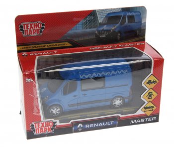 1 399 р. Модель автомобиля RENAULT Master металлическая ТЕХНОПАРК ТЕХНОПАРК master-14mos-bu  с доставкой в г. Пермь. Увеличить фотографию 1