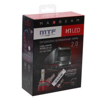 7 399 р. Лампа светодиодная 24V H1 P14.5s бокс (2шт.) MTF MTF mb01k6-24  с доставкой в г. Пермь. Увеличить фотографию 4