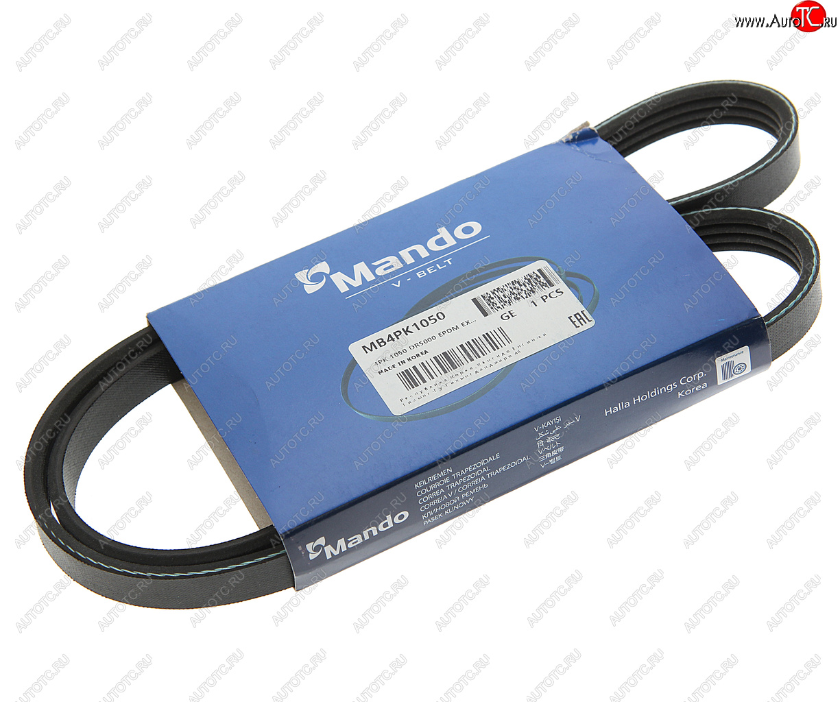 226 р. Ремень приводной поликлиновой 4PK1050 MANDO MANDO mb4pk1050  с доставкой в г. Пермь