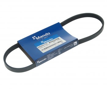 123 р. Ремень приводной поликлиновой 4PK735 DAEWOO Matiz кондиционера MANDO MANDO mb4pk735  с доставкой в г. Пермь. Увеличить фотографию 1