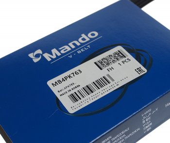 138 р. Ремень приводной поликлиновой 4PK763 MANDO MANDO mb4pk763  с доставкой в г. Пермь. Увеличить фотографию 3