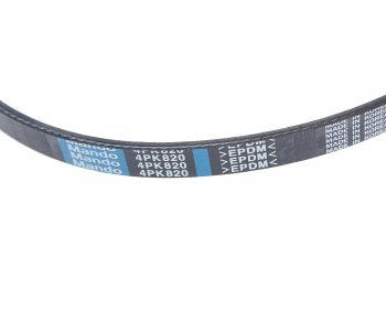 369 р. Ремень приводной поликлиновой 4PK820 HYUNDAI Getz (1.41.6) кондиционера MANDO MANDO mb4pk820  с доставкой в г. Пермь. Увеличить фотографию 2