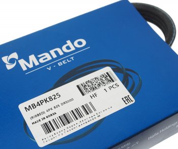 349 р. Ремень приводной поликлиновой 4PK825 MANDO MANDO mb4pk825  с доставкой в г. Пермь. Увеличить фотографию 2