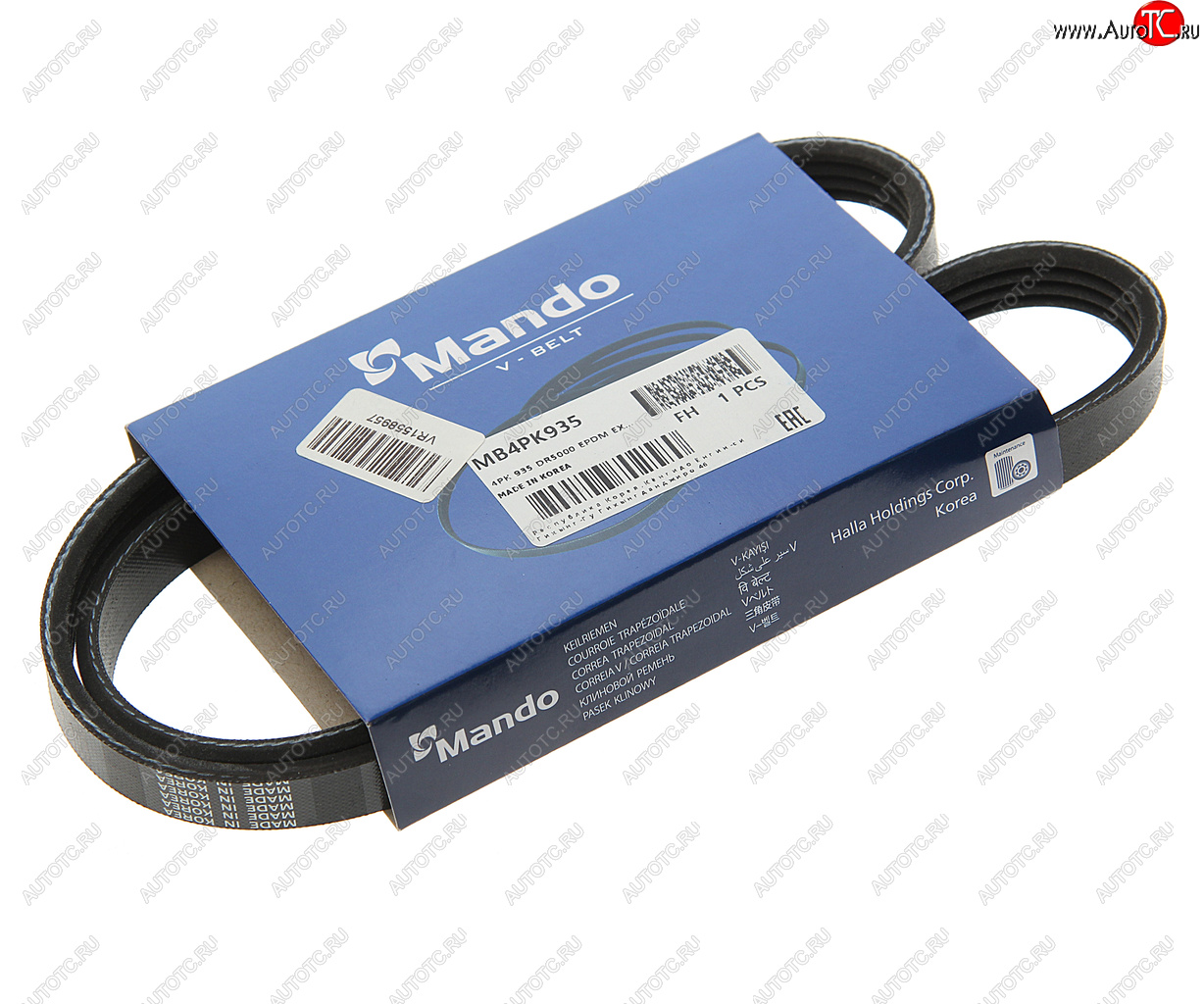 180 р. Ремень приводной поликлиновой 4PK935 MANDO MANDO mb4pk935  с доставкой в г. Пермь