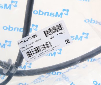 1 129 р. Датчик АБС KIA Bongo 3 (14-) (2.5-A2) (4WD) колеса переднего правого MANDO MANDO mba010496 MANDO mba010496  с доставкой в г. Пермь. Увеличить фотографию 3