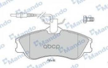 Колодки тормозные передние (4шт.) MANDO Peugeot Partner M49/M59 рестайлинг (2002-2008)