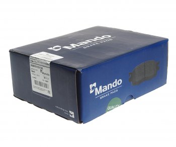 2 699 р. Колодки тормозные передние (4шт.) MANDO Ford Focus 1 седан дорестайлинг (1998-2002)  с доставкой в г. Пермь. Увеличить фотографию 2