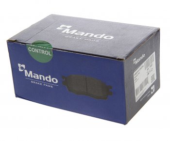 2 579 р. Колодки тормозные передние R17 (4шт.) MANDO Opel Insignia A дорестайлинг седан (2008-2013)  с доставкой в г. Пермь. Увеличить фотографию 3